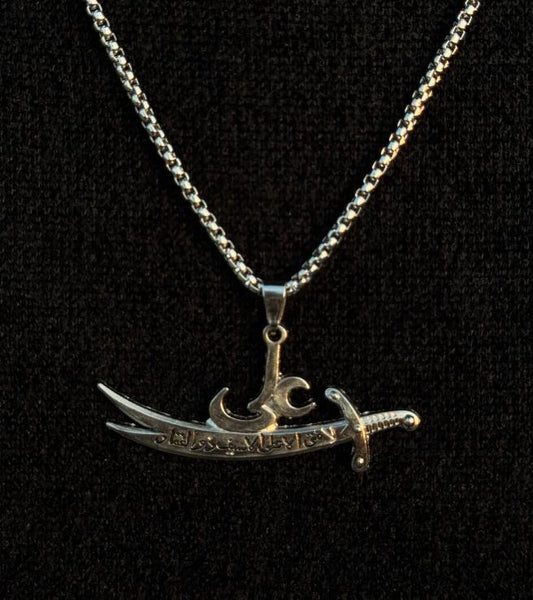 Buy One Get One Free Zulfiqar Sword Nacklace