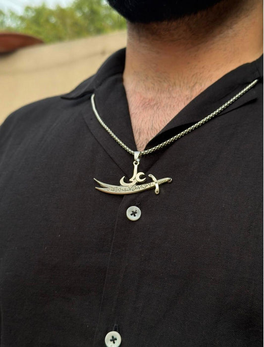 Buy One Get One Free Zulfiqar Sword Nacklace